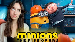 Watching **MINIONS THE RISE OF GRU** For The First Time (Movie Reaction & Commentary)