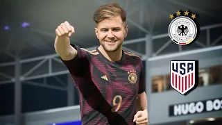 USA vs. Germany •  International Friendlies 2023/24 PC Gameplay Full Match