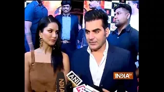 Arbaaz Khan and Sunny Leone will always stand up for National Anthem