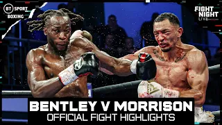 END TO END ACTION! | Denzel Bentley v Marcus Morrison | Official Fight Highlights | BT Sport Boxing