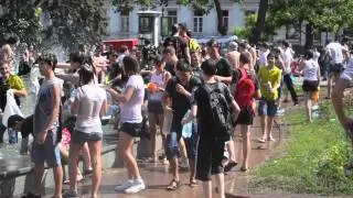 Флешмоб Водные Битвы Одесса 13.05.2012