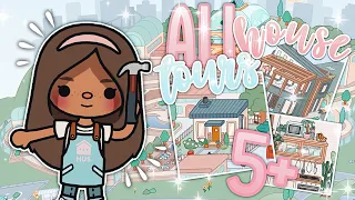 *ALL* My Toca House Tours! 🏡 *MODERN MANSION* || voiced 🔊 || Toca Boca