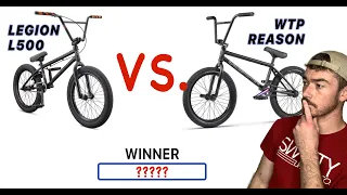 BMX Bike Comparison: LEGION L500 VS. WETHEPEOPLE REASON ($500 - $600 Complete BMX Bike Tournament)