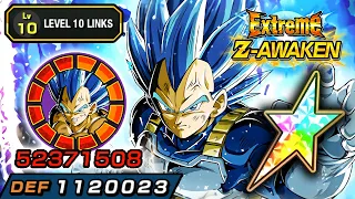 100% EZA INT LR SSBE VEGETA LEVEL 10 LINKS SHOWCASE!!! Dragon Ball Z Dokkan Battle