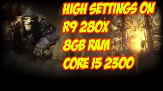 Styx master of shadows PC Gameplay High Settings R9 280x