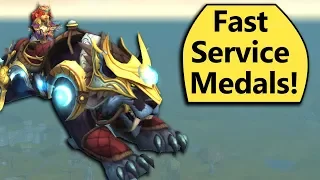 How to Grind Service Medals Fast!