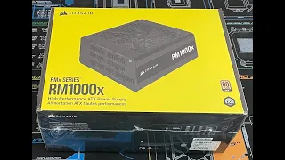 Corsair RM1000x (2021 Version) Unboxing