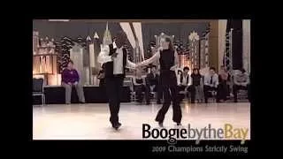 Nicholas King & Erica Berg - 2009 Boogie by the Bay (BbB) - WCS Dance Champions Strictly Swing