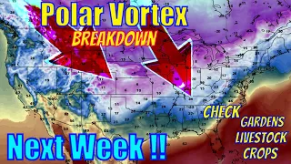 HUGE Freeze Coming! Next Week Bringing Major Snow Potentially