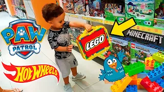 LEGO IN THE TOY STORE + PRICES - Hot Wheels, Paw Patrol, Galinha Pintadinha, Mickey, TOYS