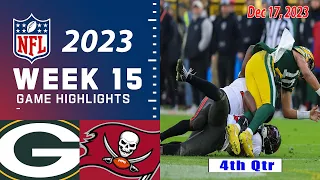 Tampa Bay Buccaneers vs Green Bay Packers Week 15 FULL GAME 4th-QTR | NFL Highlights 12/17/2023