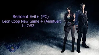 Resident Evil 6 (PC) Leon Coop Speedrun (1:47:52)