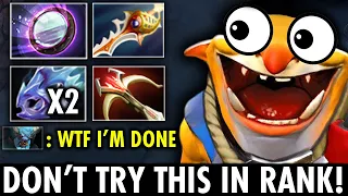 WTF HARD CARRY TECHIES!! WARNING DON'T TRY THIS IN RANK | TECHIES OFFICIAL