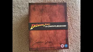 INDIANA JONES ~ THE COMPLETE COLLECTION LIMITED EDITION COLLECTORS BLU-RAY BOXSET