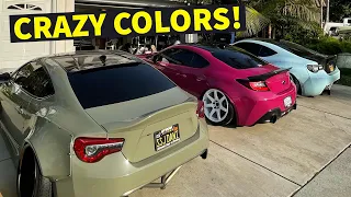 CRAZY Wrap Colors On These 3 FRS/BRZ Builds!