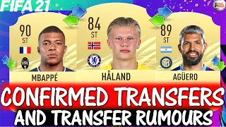 FIFA 21 | NEW CONFIRMED TRANSFERS AND RUMOURS!! FT. HALAND, MBAPPE, AGUERO ETC... (FIFA 21)