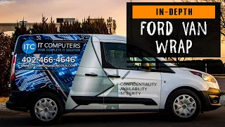 Ford Transit Connect Van Wrap - In Depth