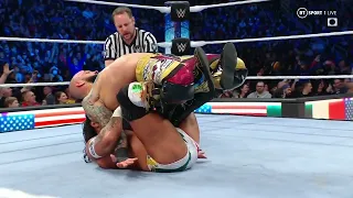 Ricochet vs Santos Escobar SmackDown World Cup Finals - WWE Smackdown 12/2/22 (Full Match 1/2)