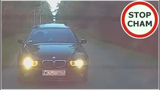 Czarne BMW ściga, zajeżdża i blokuje drogę  #512 Wasze Filmy