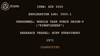 Teaser for SCP-3000 - An Audio Dramatisation