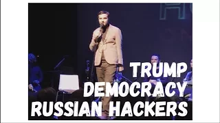 Stand-up. Igor Meerson. About Trump, democracy and russian hackers