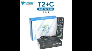 DVB-T2 DVB-C приемник VMADE цифрового ТВ. Покупка на eBay распаковка.