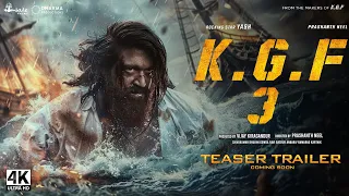 KGF 3 | Official Trailer | Rocking Star Yash, Sanjay Dutt | kgf 3 teaser trailer Updates | Hombale F