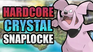 Pokémon Crystal Hardcore Nuzlocke - Banning Half the Pokédex! (No items, no overleveling)