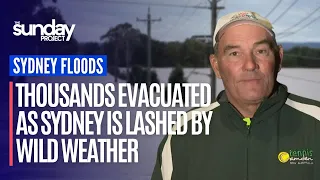 Thousands Evacuated From Rising Floods As Sydney Is Lashed By Wild Weather