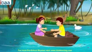 12345..Once I Caught a Fish Alive- IDaa Preschool Kids Rhymes. HD version