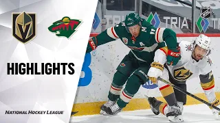 Golden Knights @ Wild 5/3/21 | NHL Highlights