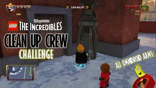 Lego The Incredibles: Clean Up Crew CHALLENGE - HTG