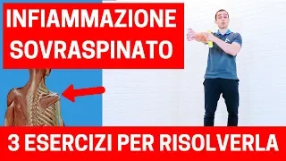 Infiammazione o lesione del sovraspinato: cosa fare (esercizi molto efficaci)