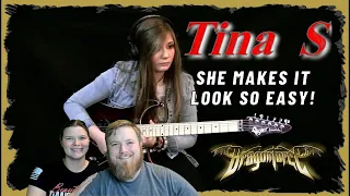 Dragon Force - Through the Fire and Flames - Tina S Cover | Silver Destiny Reactions!!!