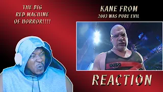 HELLFIRE AND BRIMSTONE 2003 STYLE!!! | Kane from 2003 Was Pure EVIL (REACTION)