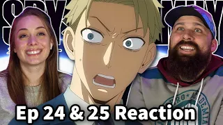 Spy × Family Season 1 Episode 24 & 25 FINALE Reaction!