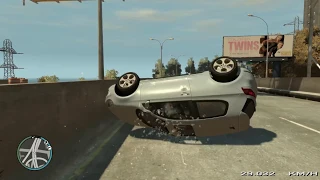 GTA 4 Crash Testing Real Car Mods #4