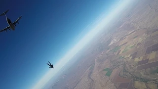 Wings of Blue C-17 Formation Skydive