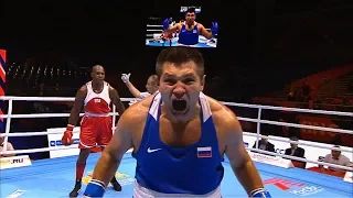 Round of 32 (+91kg)  ANDALL Andy Christopher (GRN) vs BABANIN Maksim (RUS) /AIBA World 2019