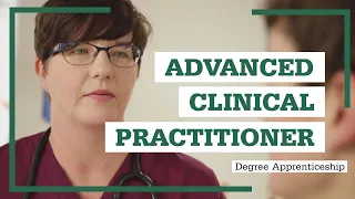 Advanced Clinical Practitioner Degree Apprenticeship at Manchester Metropolitan University