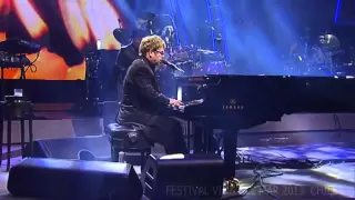 ELTON JOHN - CANDLE IN THE WIND Festival Viña 2013 Chile