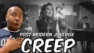First Time Hearing | Postmodern Jukebox ft Haley Reinhart - Creep Reaction