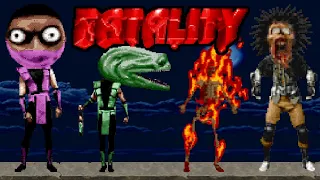 Mortal Kombat Trilogy [PS1] - All Fatalities