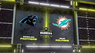Madden NFL 24 | Carolina Panthers vs Miami Dolphins - Week 6 | Simulation - PS5 Gameplay