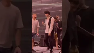Dimash and team in Dubai. Backstage and stage.