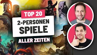 PERFEKT für Zwei 🏆 Die BESTEN 2 Personen Spiele aller Zeiten