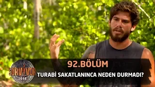 Survivor 2018 | 92. Bölüm | Turabi Sakatlanınca Neden Durmadı? Anıl: "Suçlu Hissettim"