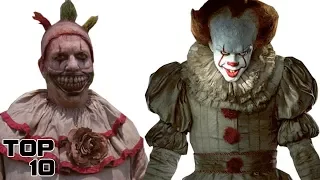 Top 10 SCARIEST Clowns Of All Time