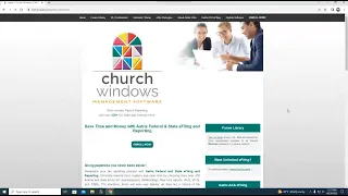 Church Windows Payroll: Entry Point Not Found Error