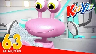 Bath Song | Plus Lots More Nursery Rhymes | 63 Minutes Compilation from KiiYii! | ABCs and 123s